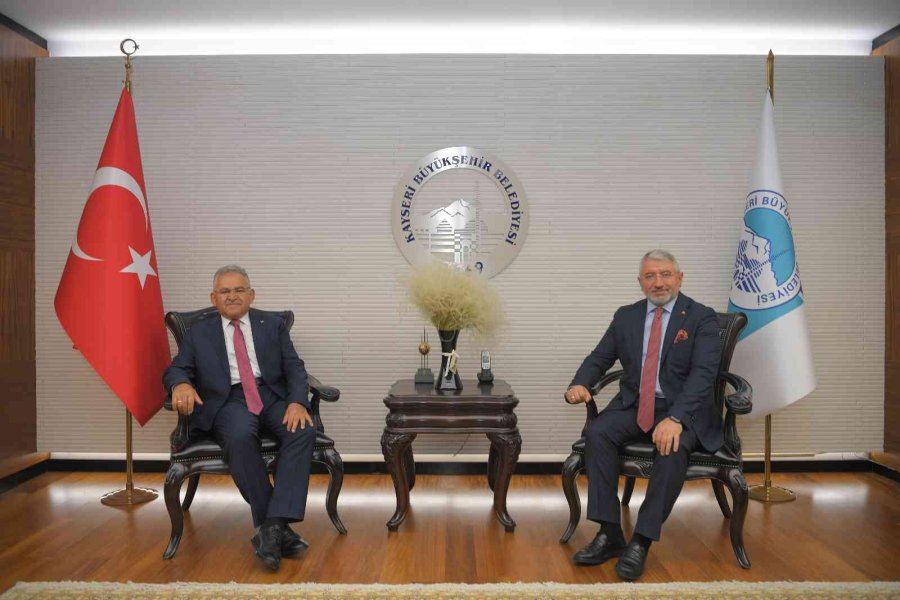 Çorum Belediye Başkanı Aşgın’dan Başkan Büyükkılıç’a Ziyaret