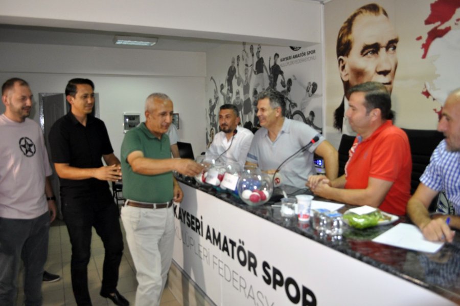 Kayseri Süper Amatör Küme Fikstürü Çekildi