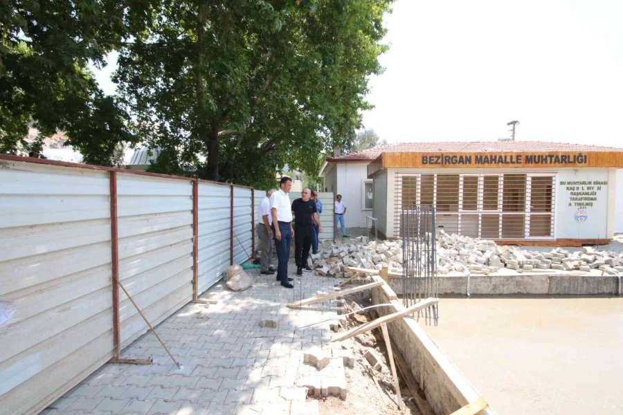 Kaş Belediyesinden Yayla Bezirgan’a Köy Kahvehanesi