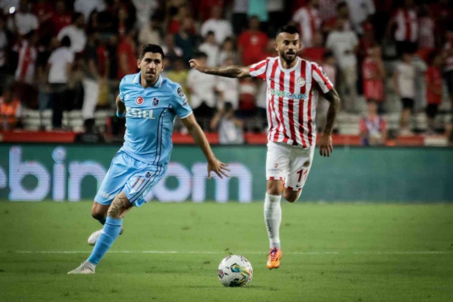 Spor Toto Süper Lig: F.t. Antalyaspor: 2 - Trabzonspor: 1 (ilk Yarı)