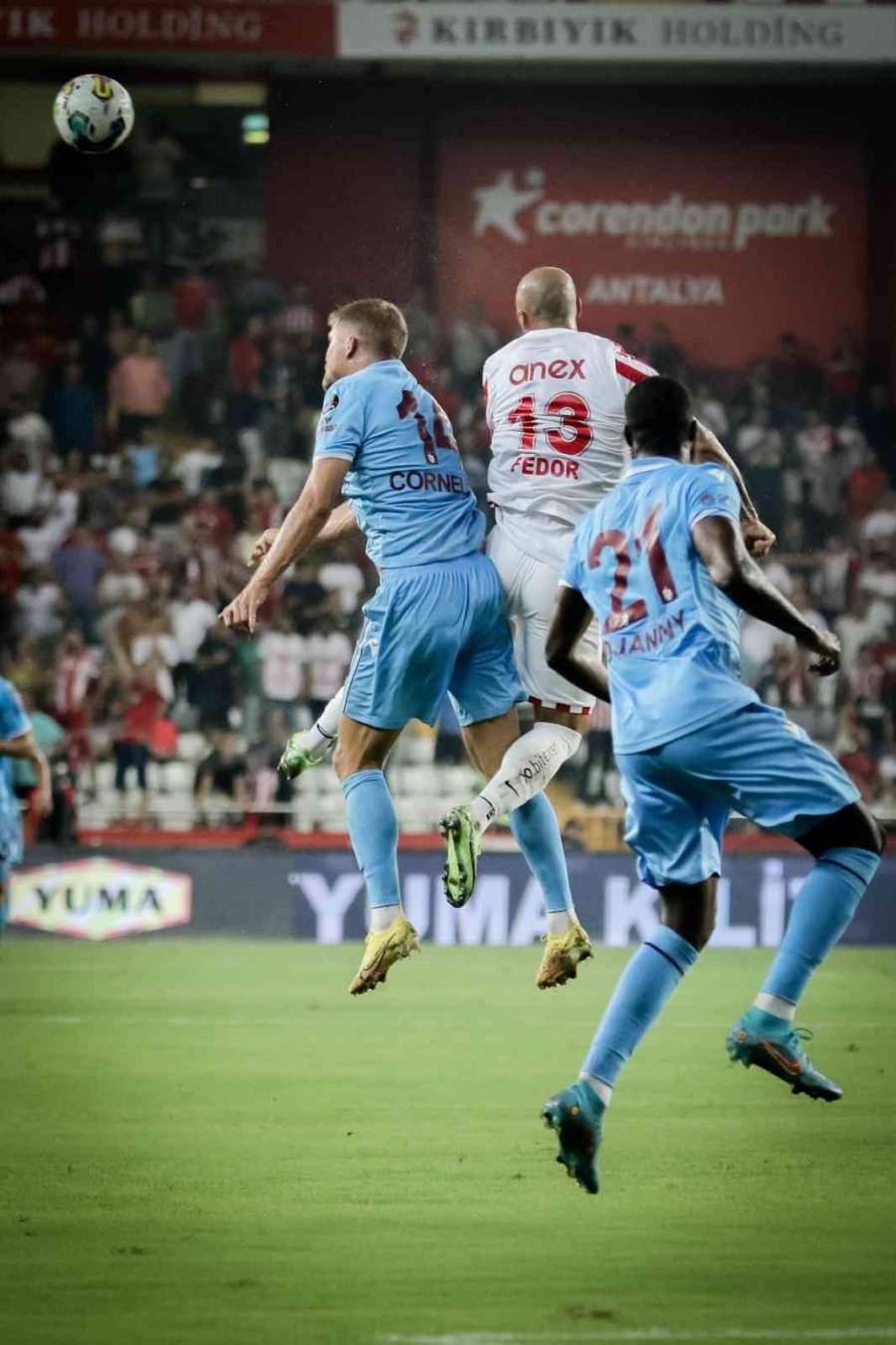 Spor Toto Süper Lig: F.t. Antalyaspor: 2 - Trabzonspor: 1 (ilk Yarı)