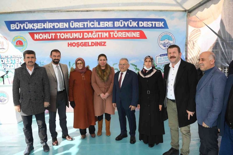 260 Ton Nohutun Hasadına Başlanacak