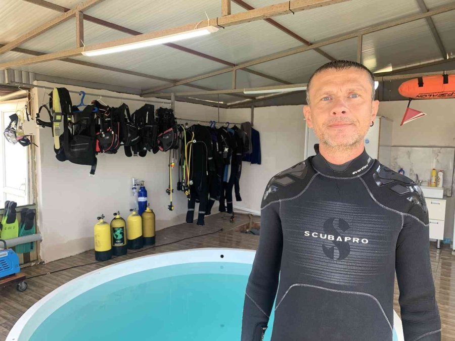 Türkiye’de Tek ’denizsiz Dalış’ Eğitimi