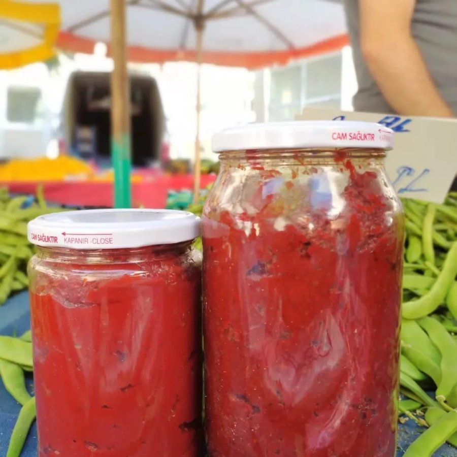 Laçin’de Domates Ve Biberlerin Salça Yolculuğu Başladı
