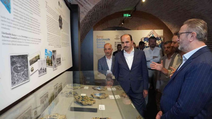 İstanbul’da Açılan “darülmülk Konya Selçuklu Sarayları Sergisi” İki Payitahtı Buluşturdu