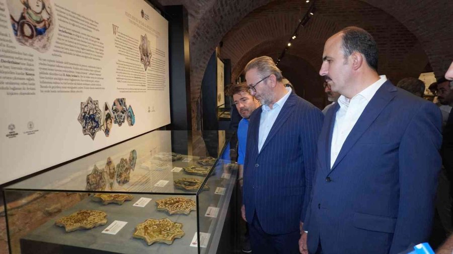İstanbul’da Açılan “darülmülk Konya Selçuklu Sarayları Sergisi” İki Payitahtı Buluşturdu
