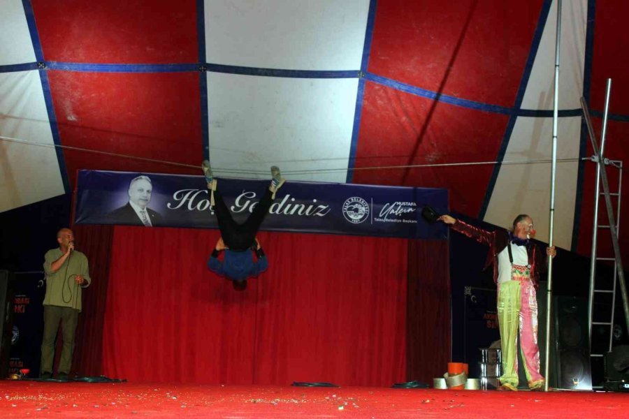 Talaslılar İlk Kez Sirk İle Buluştu