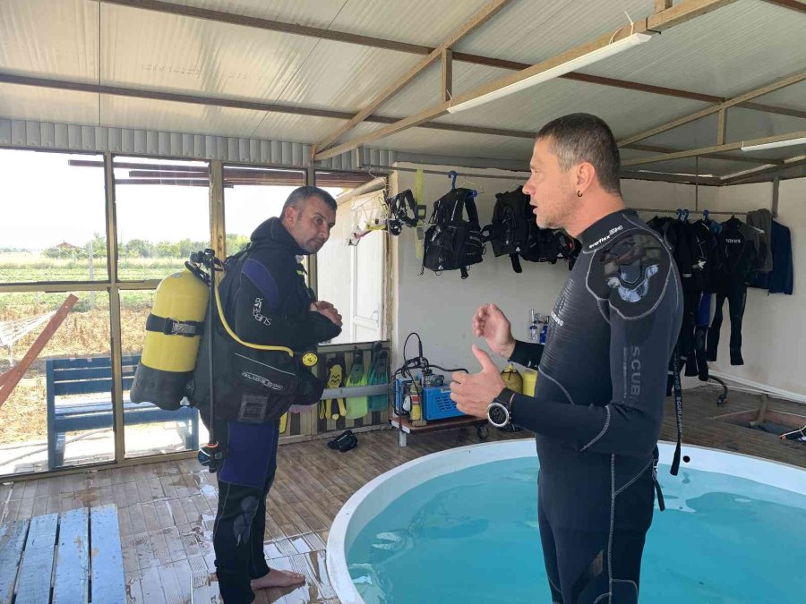 Türkiye’de Tek ’denizsiz Dalış’ Eğitimi