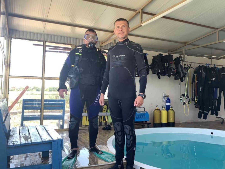 Türkiye’de Tek ’denizsiz Dalış’ Eğitimi