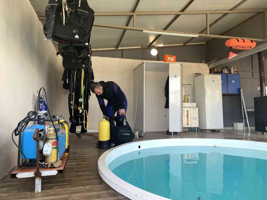 Türkiye’de Tek ’denizsiz Dalış’ Eğitimi