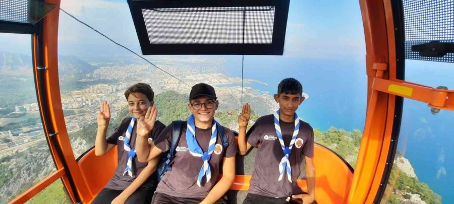 Büyükşehir İzcileri Tünektepe’den Şehri İzledi