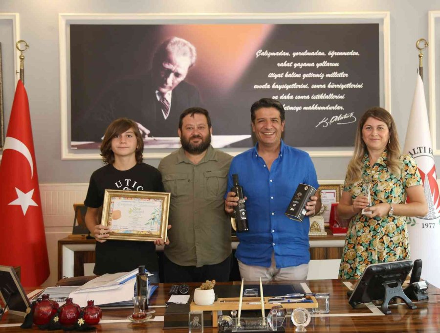 Döşemealtı Zeytinyağı’na Uluslararası Ödül