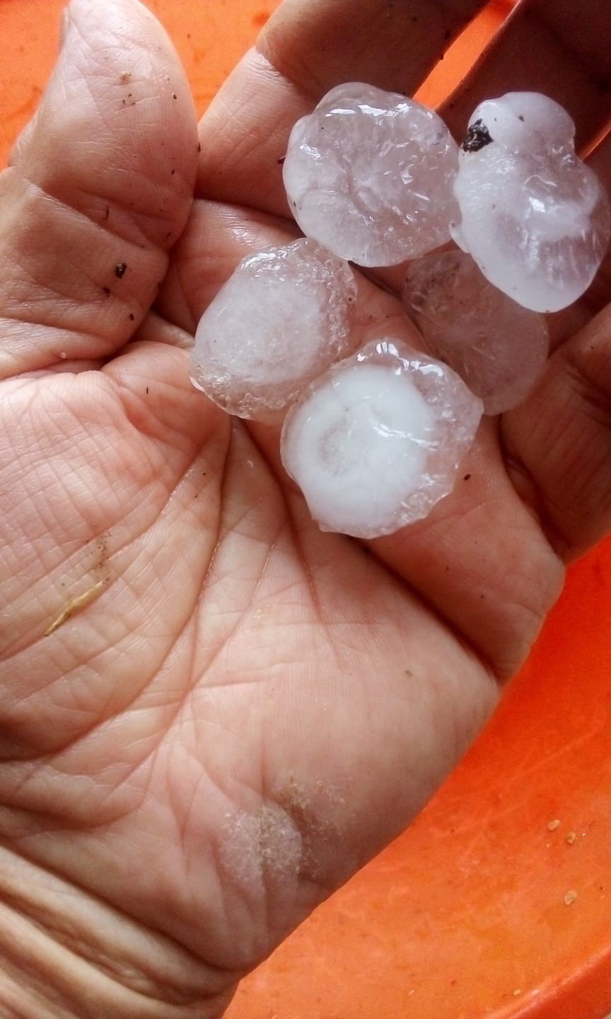 Yaz Ayında Dolu Şaşkınlığı