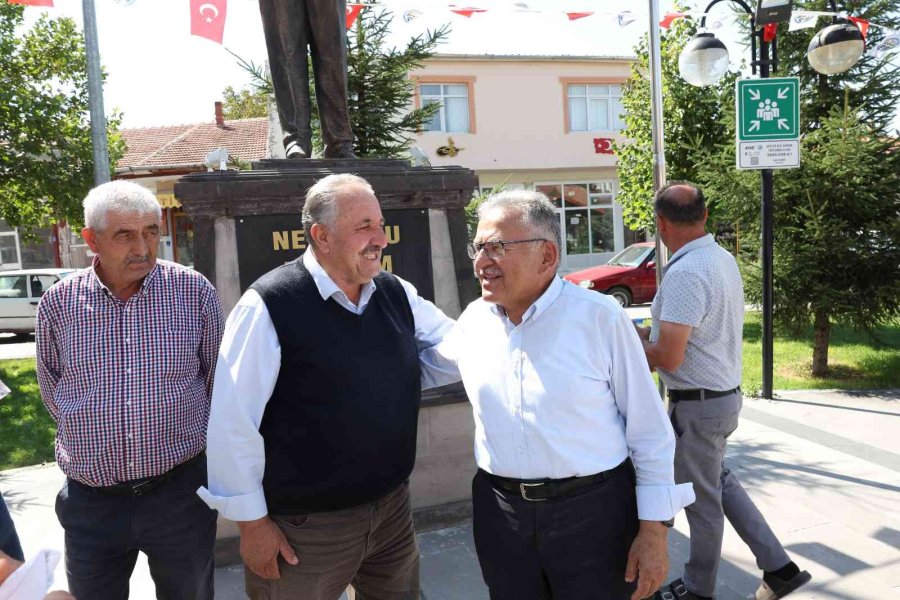 Başkan Büyükkılıç’ın Felahiye Temasları