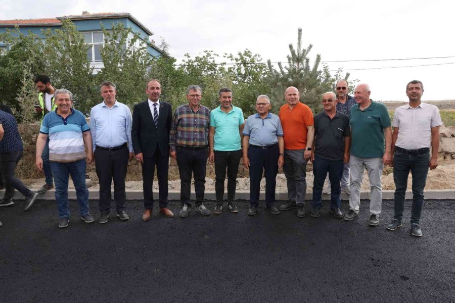 Tomarza’ya 10 Bin Tonluk Asfalt Yatırımı