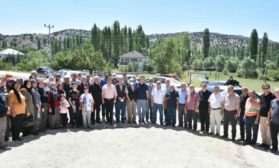 Tütüncü, Kepezli Hemşehrileriyle Korkuteli’de Bir Araya Geldi