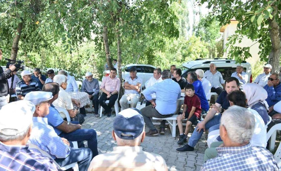 Tütüncü, Kepezli Hemşehrileriyle Korkuteli’de Bir Araya Geldi