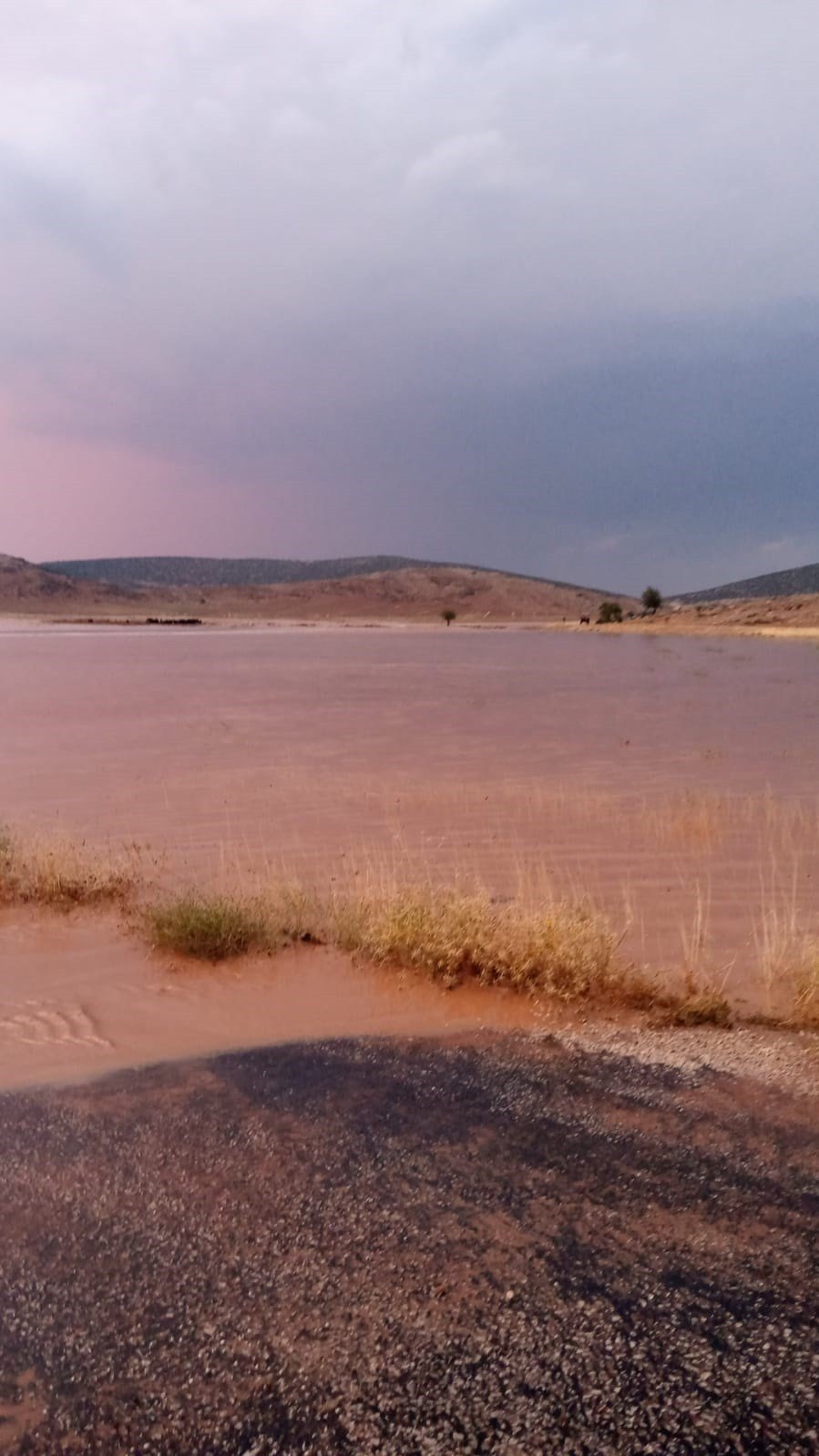 Korkuteli’deki Şiddetli Yağış, Yaylalarda Sele Neden Oldu