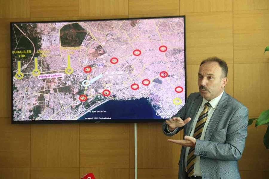 Antalya’da 99 Kavşakta ‘akıllı Kavşak’ Sistemine Geçiliyor