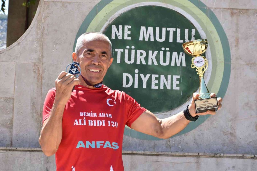 ‘demir Adam’ Standart Mesafede Türkiye Şampiyonu Oldu