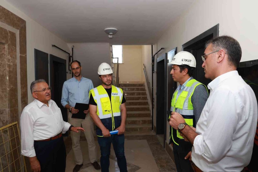 Başkan Büyükkılıç, Ödül Getiren Projeyi İnceledi