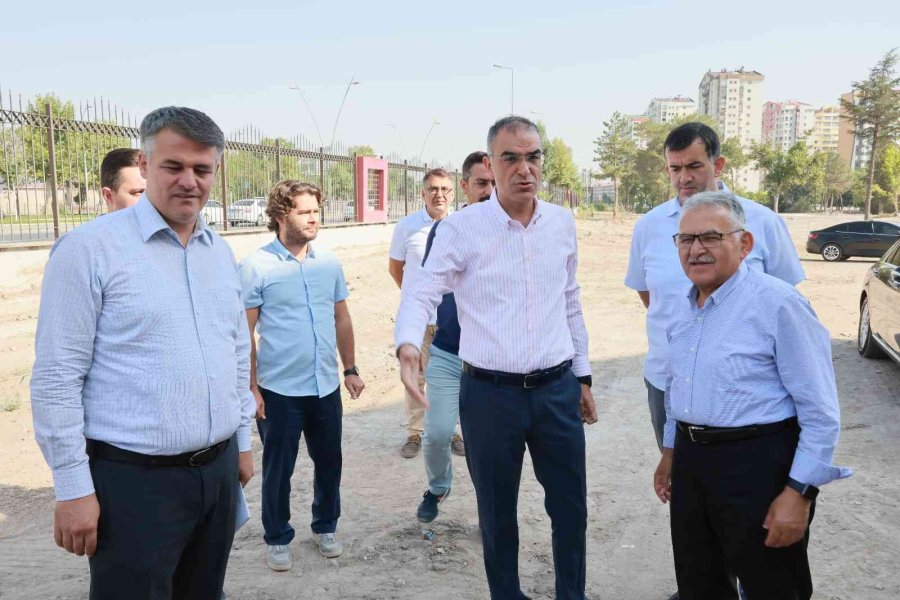 Başkan Büyükkılıç’tan Bilim Ve Sanat Merkezi’nde İnceleme