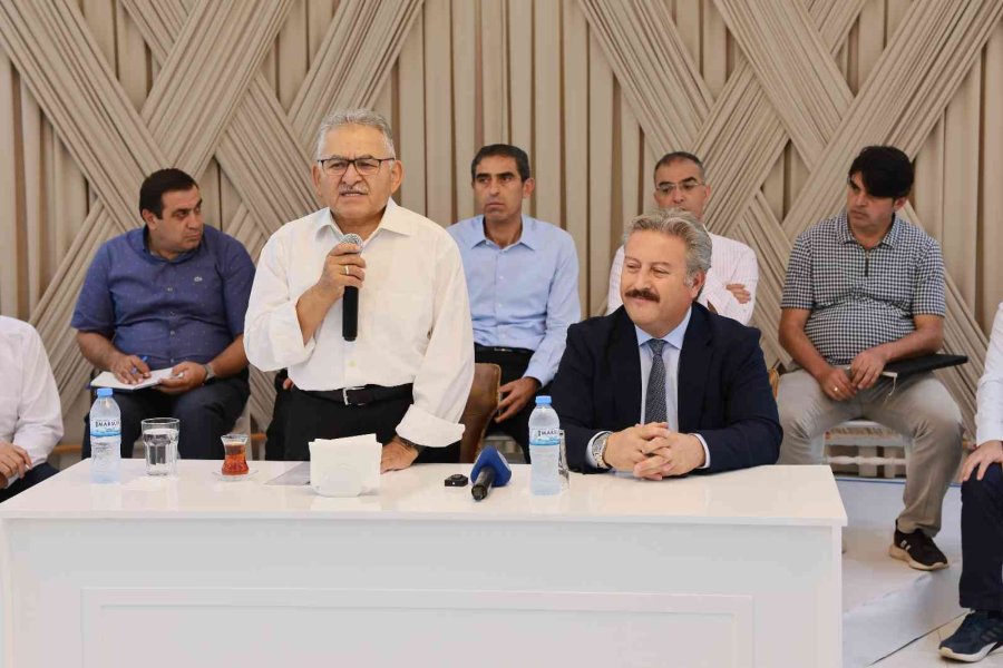 Başkan Büyükkılıç, Melikgazi Muhtarları İle Buluştu