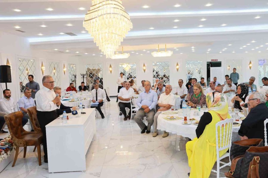 Başkan Büyükkılıç, Melikgazi Muhtarları İle Buluştu