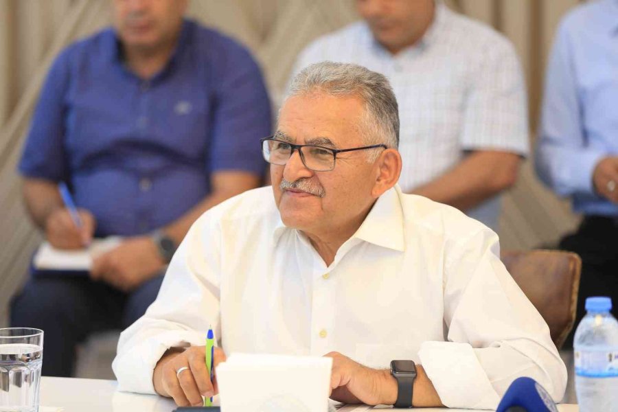 Başkan Büyükkılıç, Melikgazi Muhtarları İle Buluştu