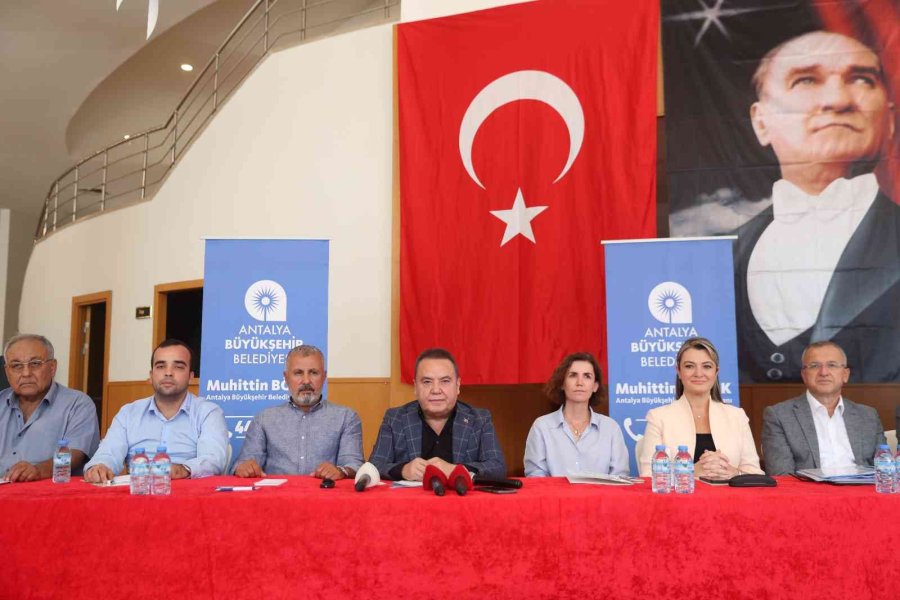 Büyükşehir’den Manavgat’a 2 Milyar 463 Bin Liralık Yatırım