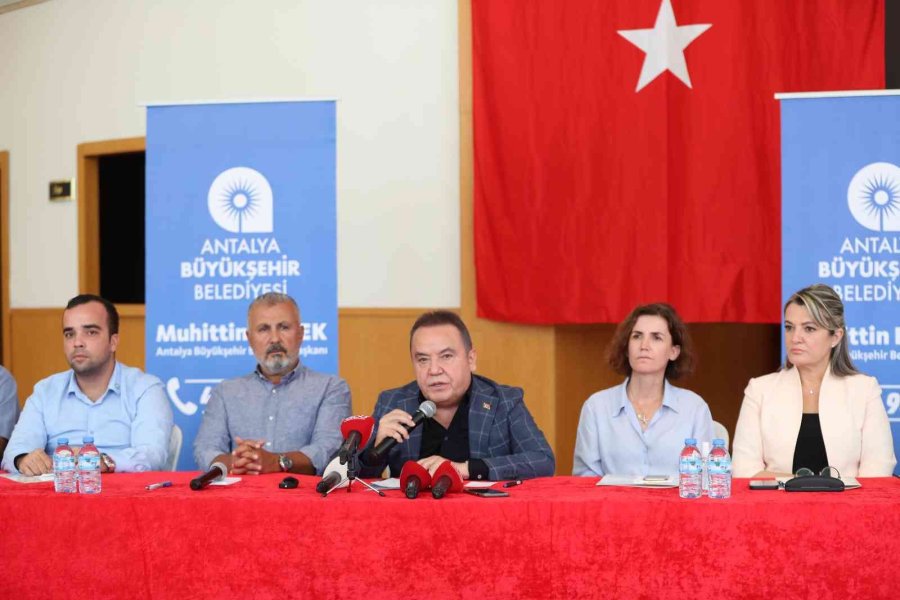 Büyükşehir’den Manavgat’a 2 Milyar 463 Bin Liralık Yatırım