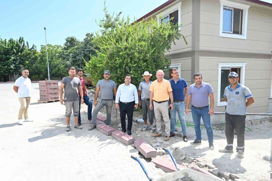 Çamyuva’da Kapalı Pazar Yeri Çalışmaları