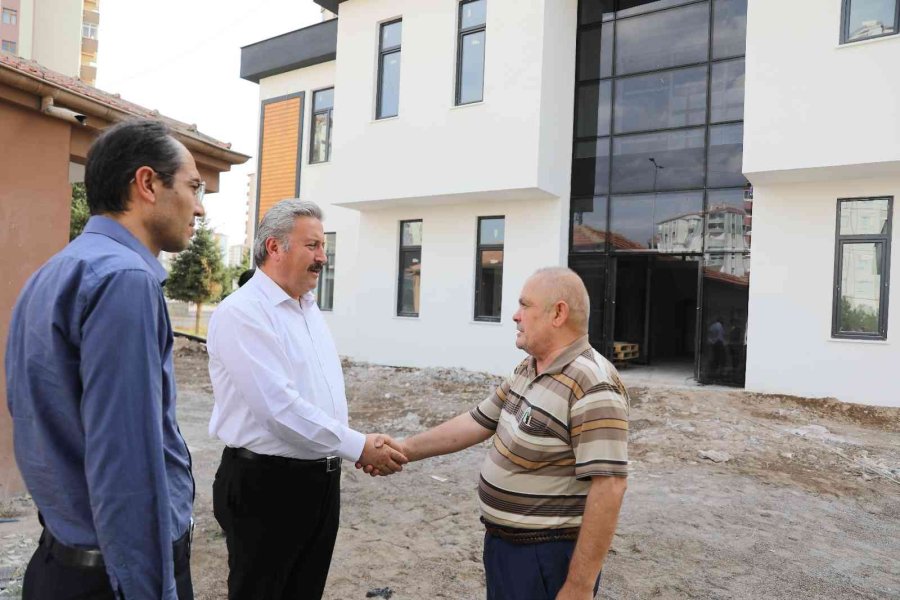 Başkan Palancıoğlu, İl Sağlık Müdürü İle Yapımı Devam Eden Sağlık Merkezlerini İnceledi