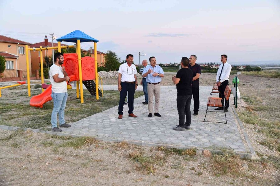 Başkan Ataç Kirazevler Site Sakinleri İle Buluştu