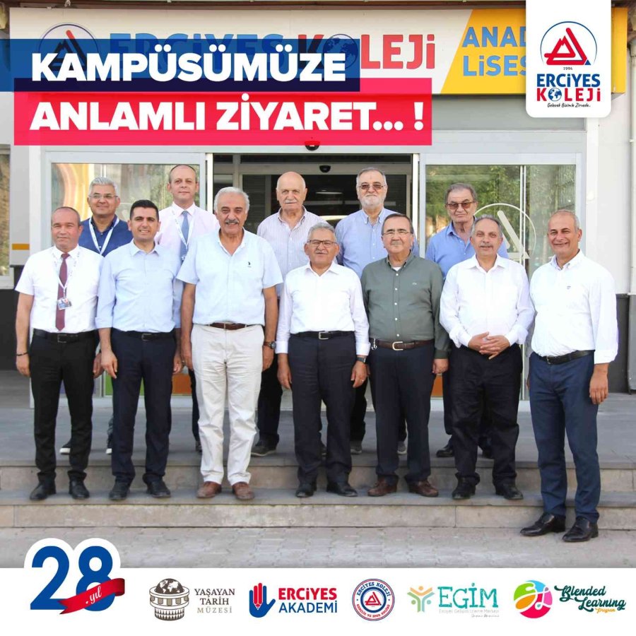 Başkan Büyükkılıç’tan Erciyes Koleji’ne Ziyaret