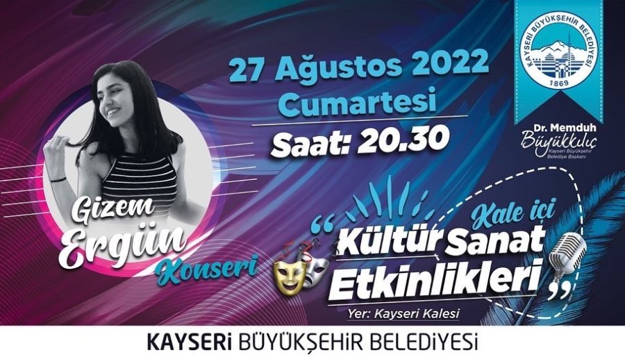 Kale İçi Kültür Sanat Etkinlikleri Kayserililerle Buluşmaya Devam Ediyor