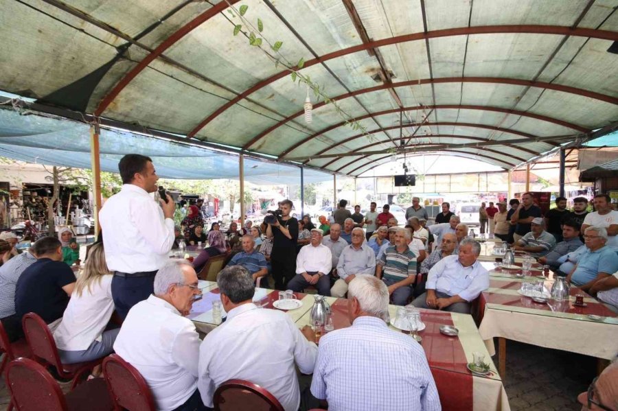 Kaş Belediye Başkanı Ulutaş, "her Mahalleye Hizmete Devam Ediyoruz"