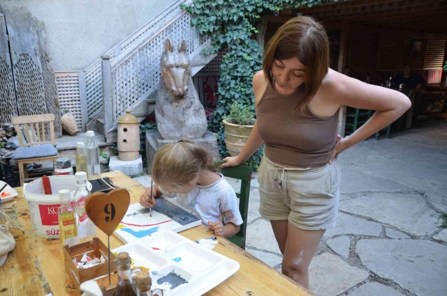 Resim Ve Heykel Sanatçıları Ormana’da Çalıştayda Buluştu