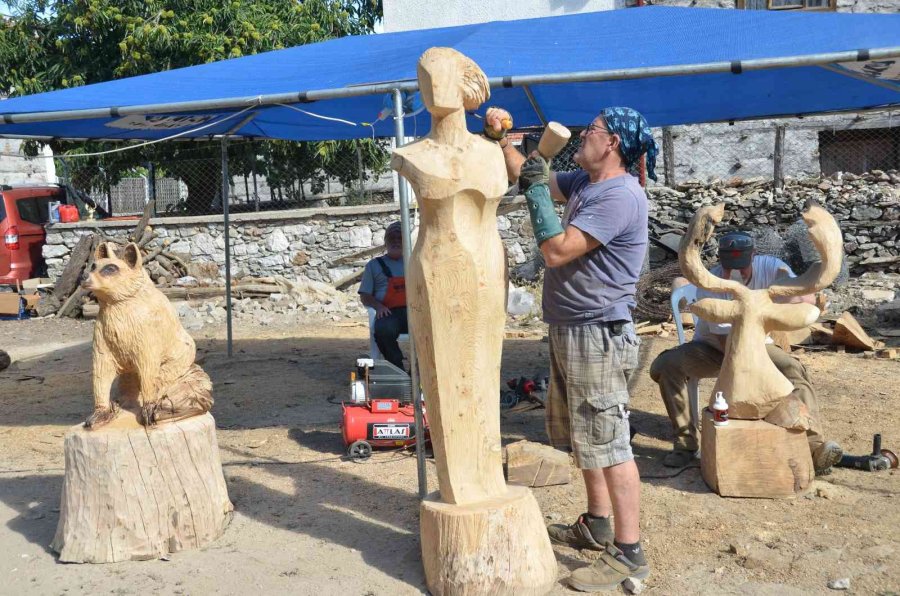 Resim Ve Heykel Sanatçıları Ormana’da Çalıştayda Buluştu