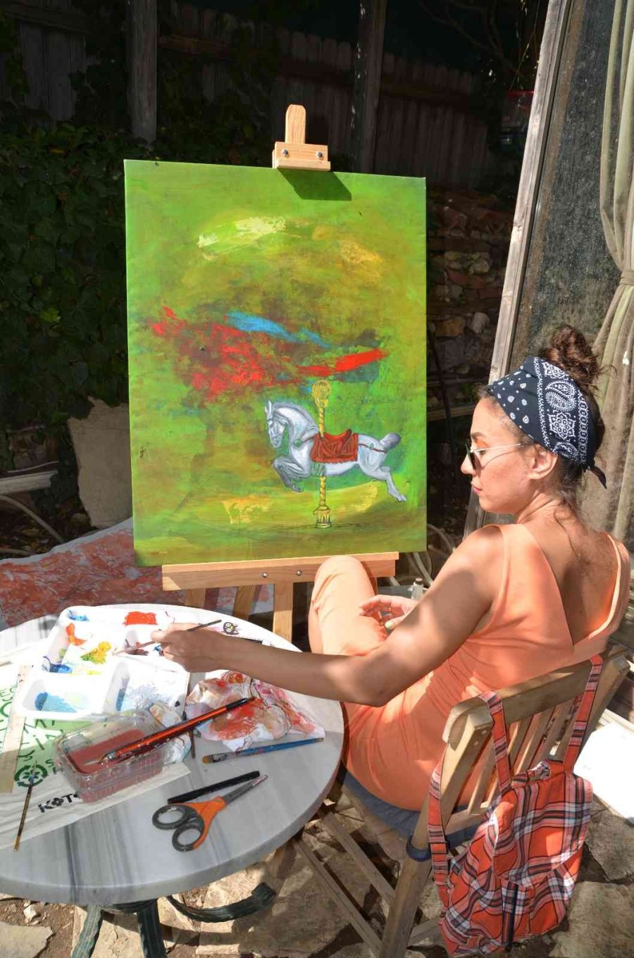 Resim Ve Heykel Sanatçıları Ormana’da Çalıştayda Buluştu