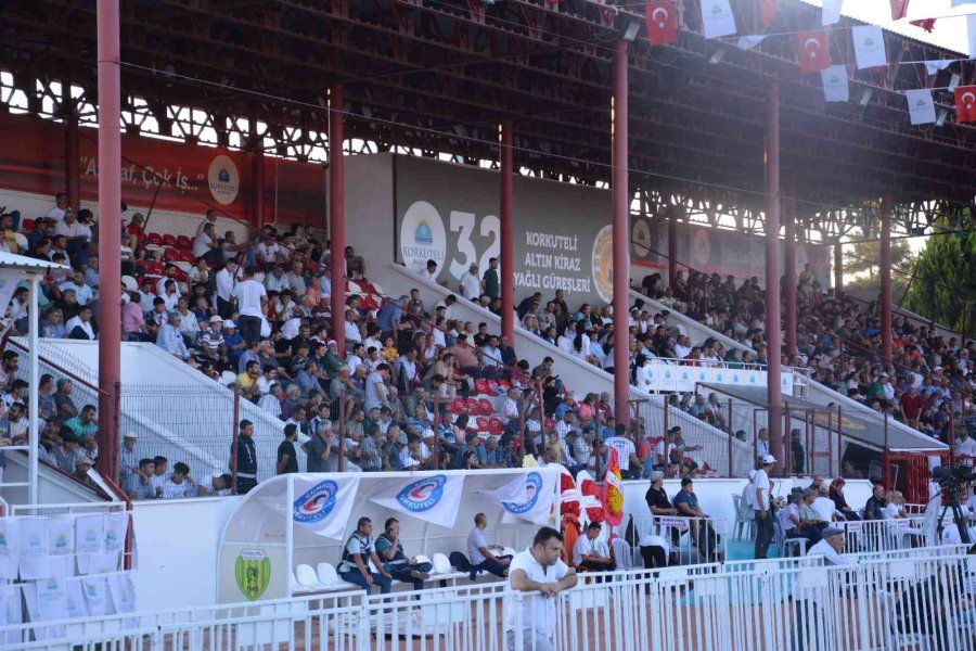 Korkuteli Altın Kiraz Yağlı Güreşlerinde Başpehlivan Okulu Oldu