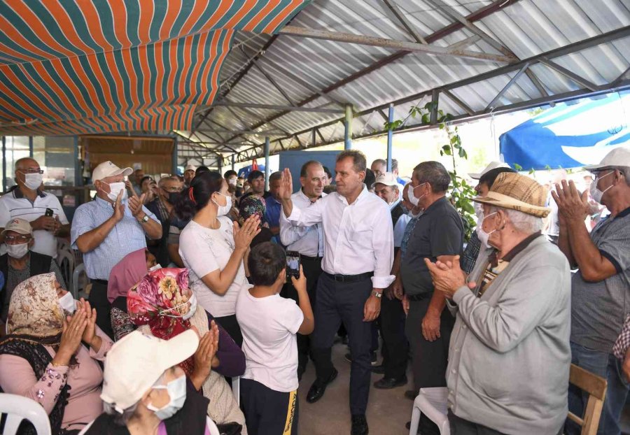 Seçer, Anamur Ve Bozyazı’da Vatandaşlarla Buluştu