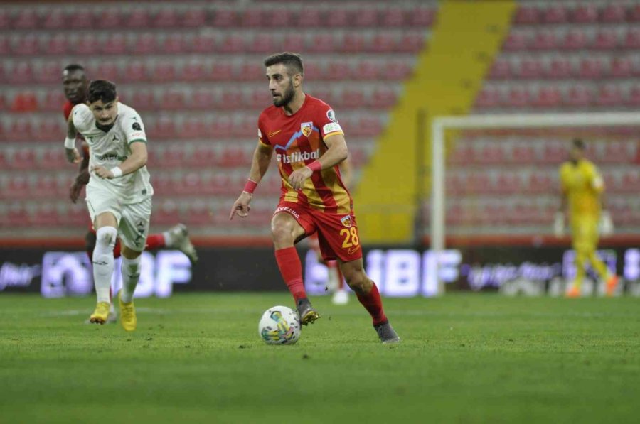 Spor Toto Süper Lig: Kayserispor: 1 - Giresuspor: 0 (ilk Yarı)