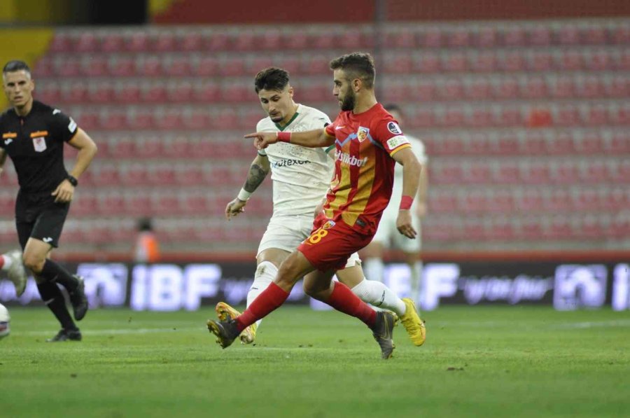 Spor Toto Süper Lig: Kayserispor: 1 - Giresuspor: 0 (ilk Yarı)