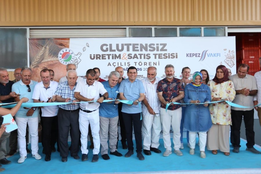 Kepez’in Glütensiz Üretim Ve Satış Tesisi Açıldı