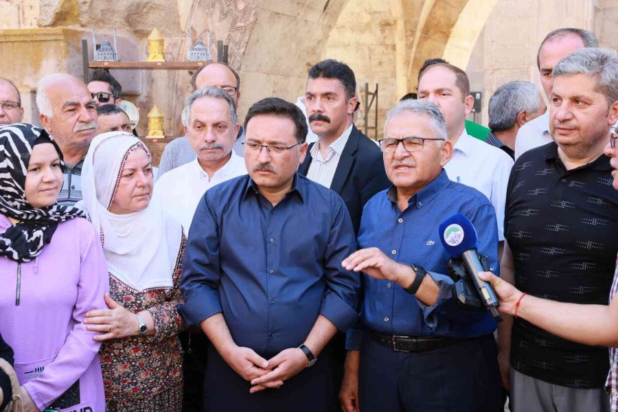 Başkan Büyükkılıç, Vali Çiçek İle Birlikte Tarihi Sultan Hanı’nı Turizme Açtı