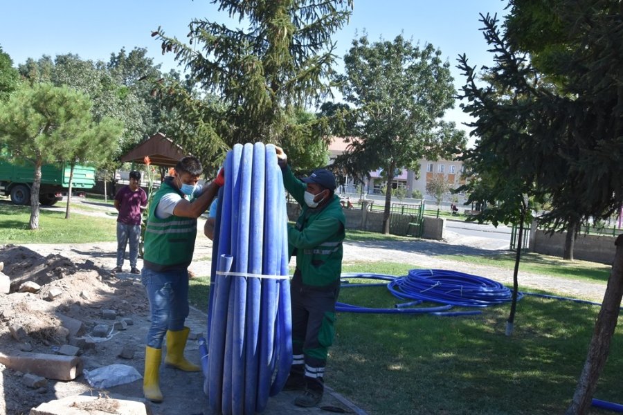 Kocasinan, Otomatik Sulama Sistemiyle Su Ve Enerji Tasarrufu Sağlıyor