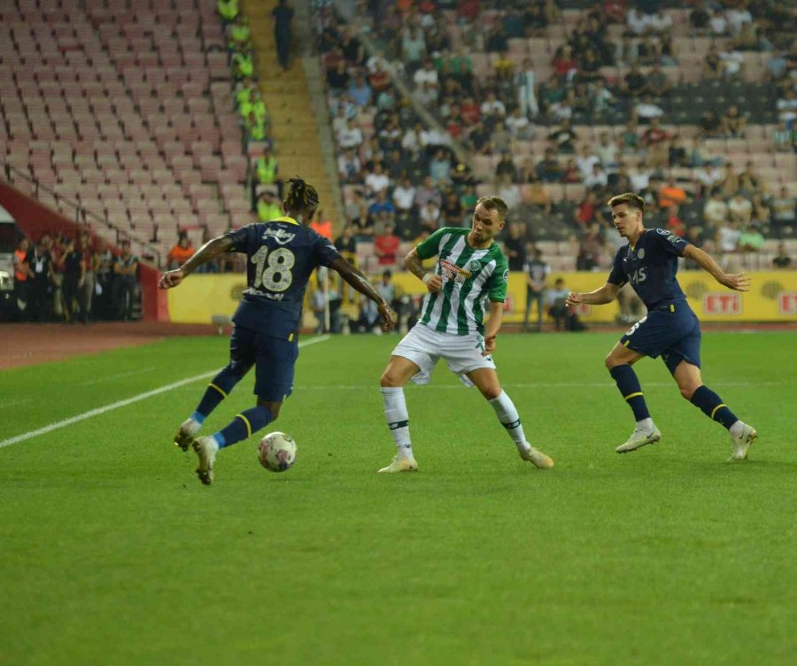 Spor Toto Süper Lig: Konyaspor: 0 - Fenerbahçe : 0 (ilk Yarı)
