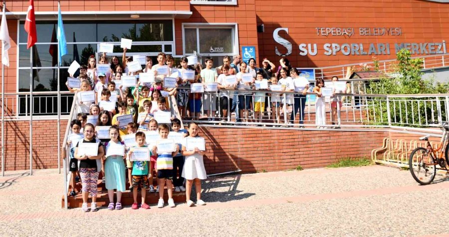 Yüzme Keyfi Tepebaşı’nda