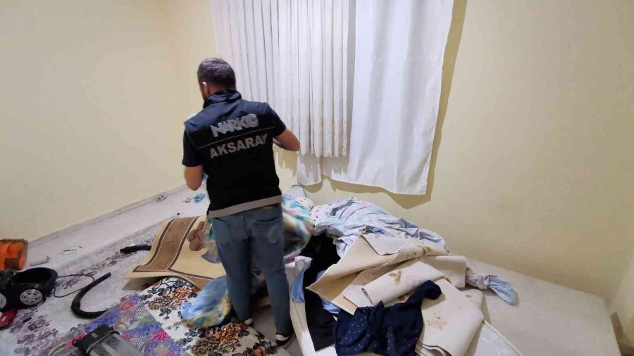Aksaray’da Uyuşturucu Operasyonu: 2 Gözaltı